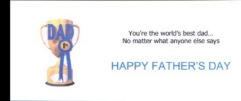 (11003) Father`s Day Cover